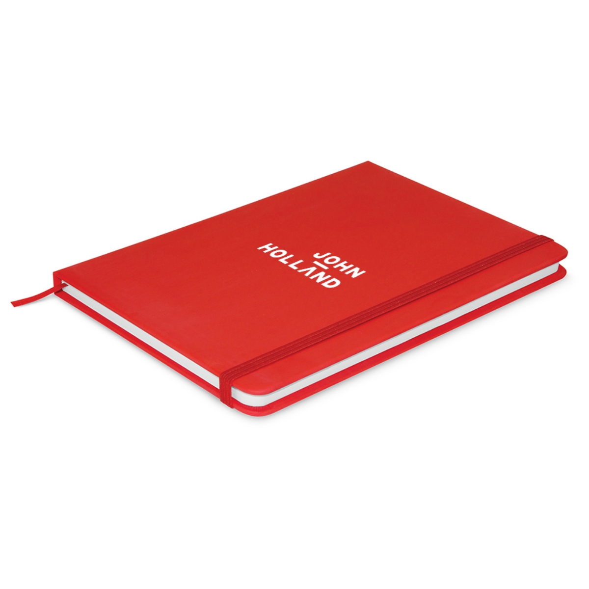 Picture of John Holland A5 Omega Notebook Red