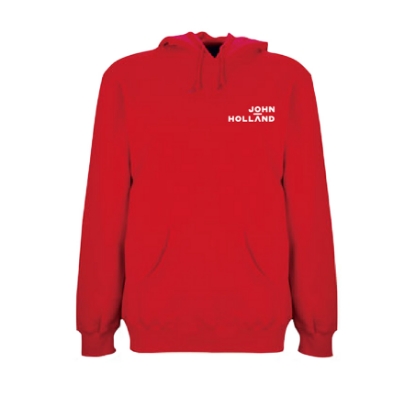 Picture of John Holland Mens Hoodie - Red