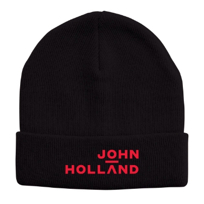 Picture of John Holland Beanie Black