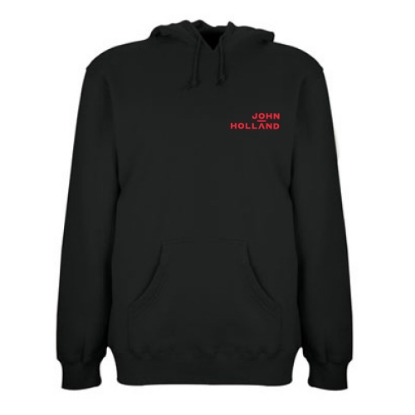 Picture of John Holland Mens Hoodie Black