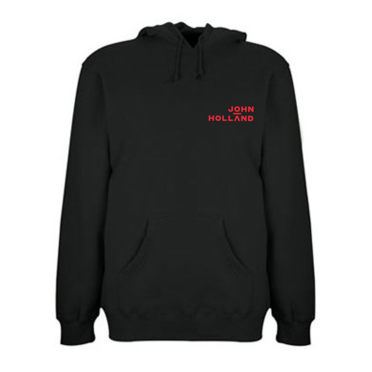 Picture of John Holland Ladies Hoodie Black