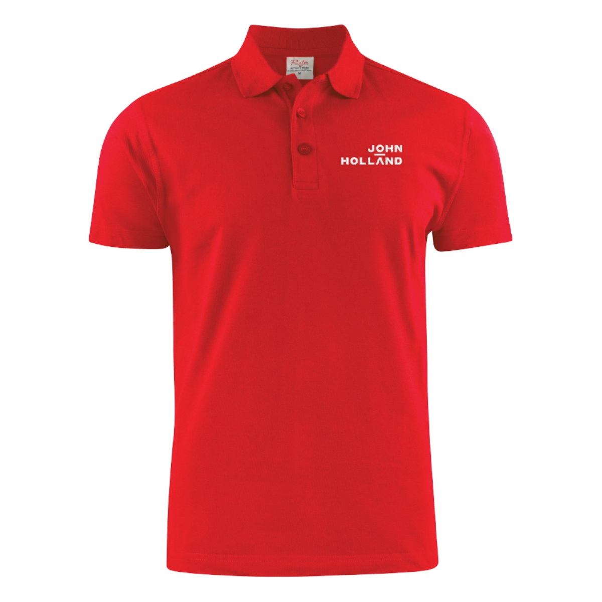 Picture of John Holland Mens Polo Shirt Red