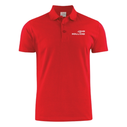 Picture of John Holland Mens Polo Shirt Red