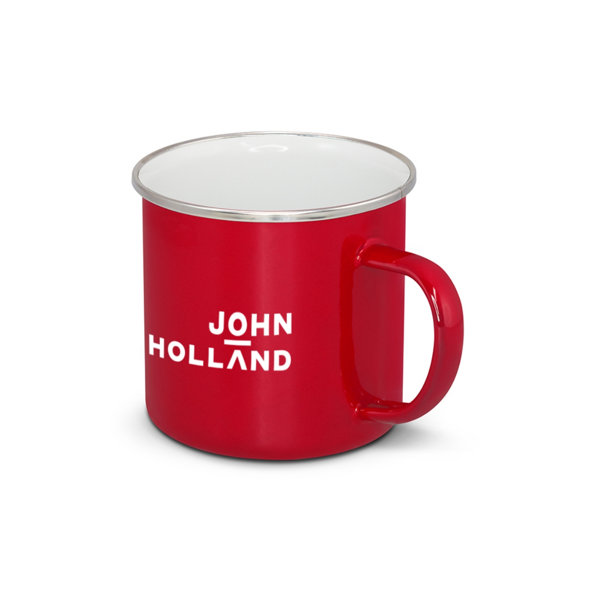 Picture of John Holland Bendigo Enamel Mug Red