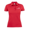 Picture of John Holland Ladies Polo Shirt Red